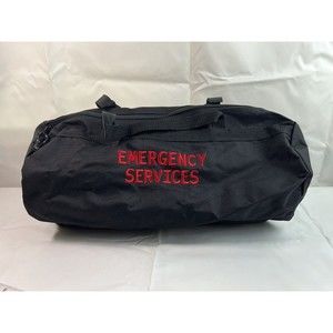 Premier Duffel Canvas Bag‎ Embroidered Travel Bag Waterproof Black